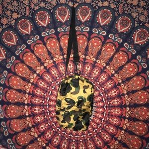 Bape Yellow Camo Shoulder Bag